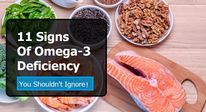 Signs of omega 3 deficiency