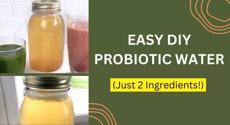 DIY Probiotic Water (Just 2 Ingredients!)- A How-To Guide