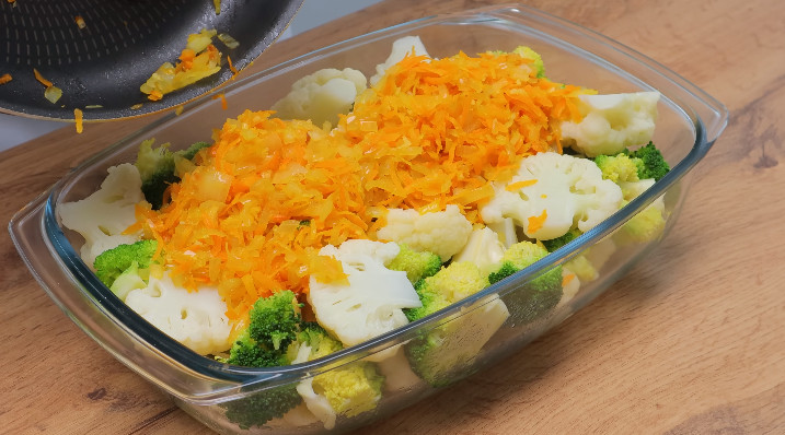 Cauliflower And Broccoli Bake